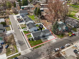 Bird's eye view featuring a residential view