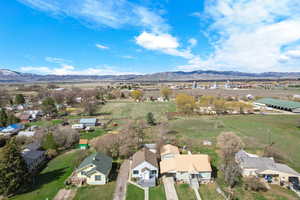 Bird's eye view with a mountain view and a residential view