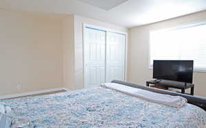 Large second basement bedroom