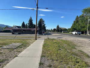 View of street with sidewalks