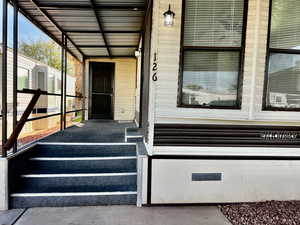View of property entrance