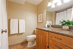Basement bathroom