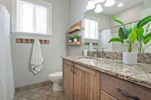 Full main floor bathroom