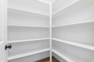 View of storage area