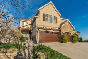 Front of Home - home faces west