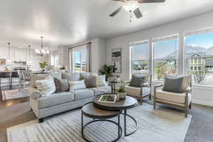 Main floor living room