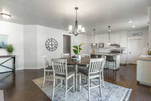 Semi formal dining room