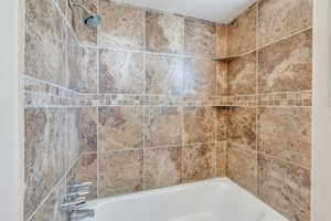 Master bathroom tub