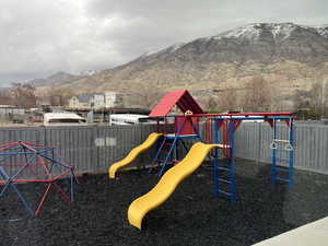 Backyard play area