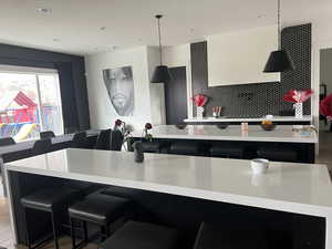 Gourmet Kitchen featuring double islands for big families and entertaining.