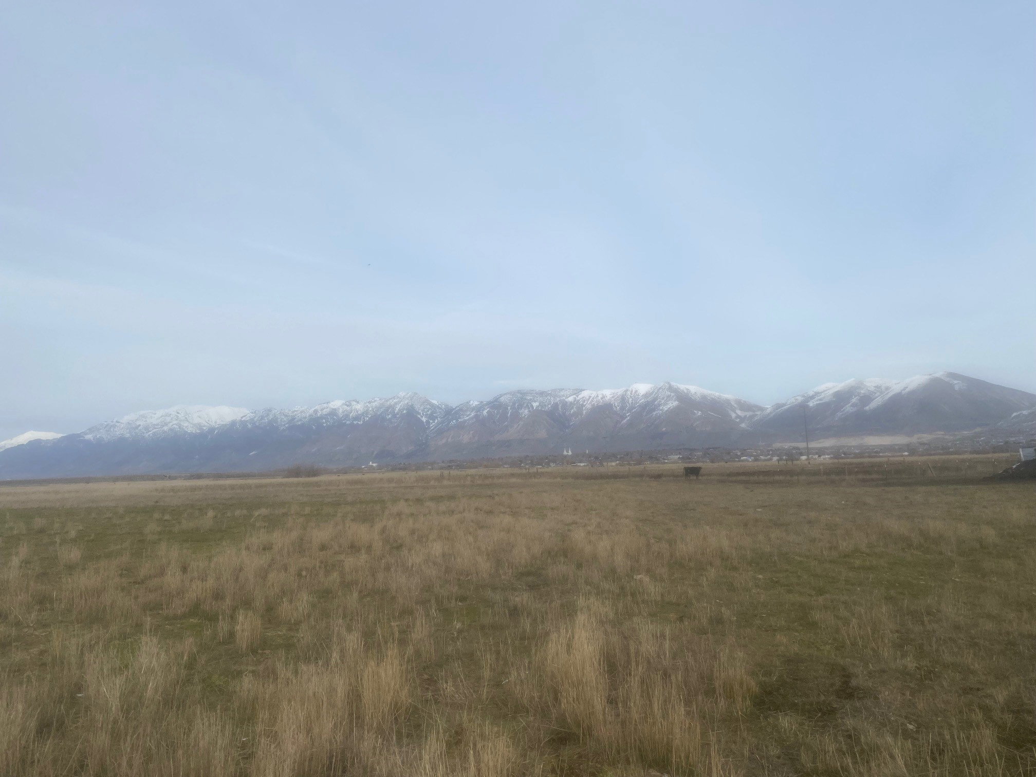 Mountain view featuring a rural view