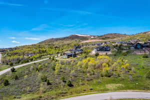 View of mountain feature with a residential view
