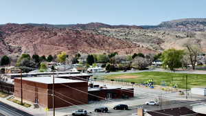 View of mountain backdrop