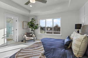 Bedroom-virtually staged