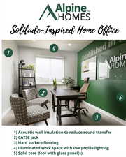 Solitude Inspired Office Features