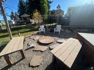 View of patio
