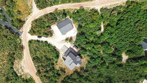 Aerial overview of property's location