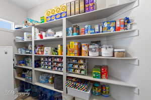 View of storage area