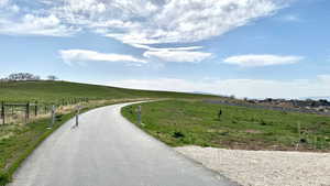 View of street featuring a rural view