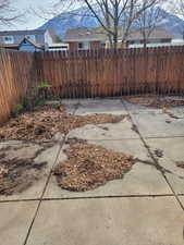 View of patio / terrace with fence