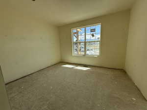 View of spare room