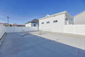 View of patio / terrace with a fenced backyard