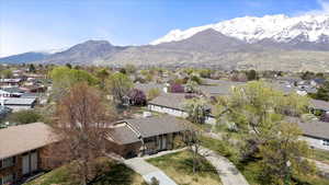 Exterior space with a mountain view and a residential view
