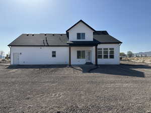 View of back of property
