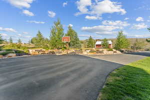 View of sport court with community basketball court