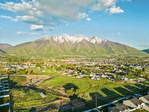 View of mountain feature with a residential view