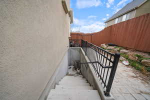 View of staircase