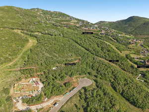 View of property location with a mountain backdrop