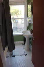 View of bathroom