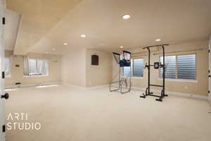 Finished basement