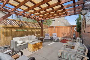 Patio with pergola
