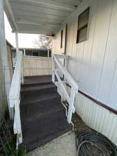View of staircase