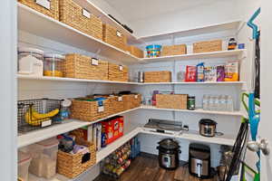 View of pantry
