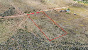 Drone / aerial view featuring a rural view