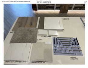 DESIGN SELECTIONS FOR THIS HOME