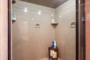 Full bathroom featuring a shower