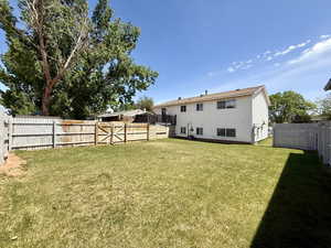 View of rear view of property