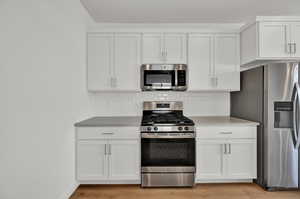 Upgraded kitchen.