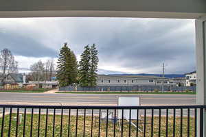 Exterior space with a residential view