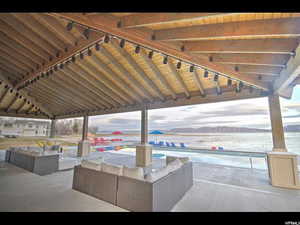 View of patio / terrace featuring an outdoor living space