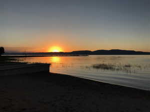 Property view of water featuring a mountain view