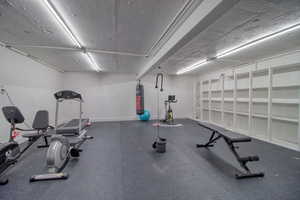 hidden gym room