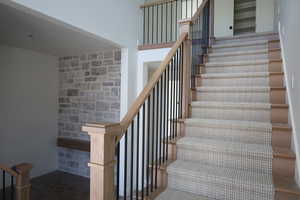 View of stairway