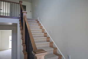 View of stairs