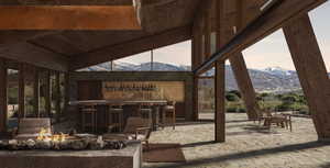 Clubhouse bar