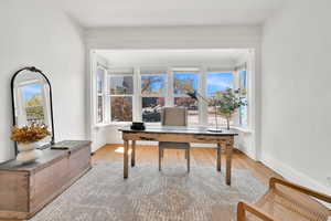 Office/family room or den. Has bedroom potential, too